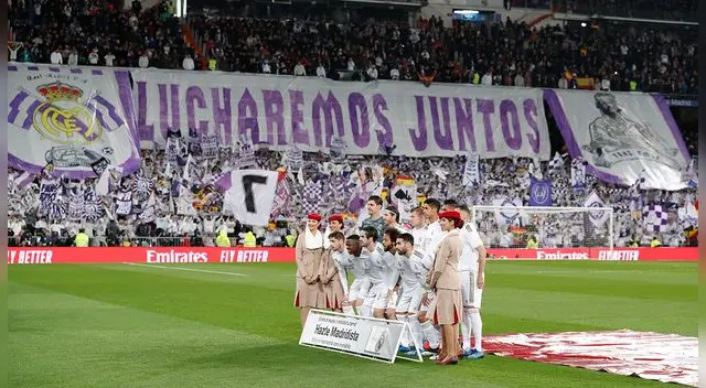 Gran gesto de Real Madrid.
