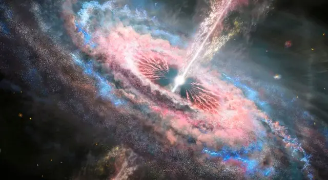 Los tsunamis cósmicos son capaces de arrasar galaxias enteras.