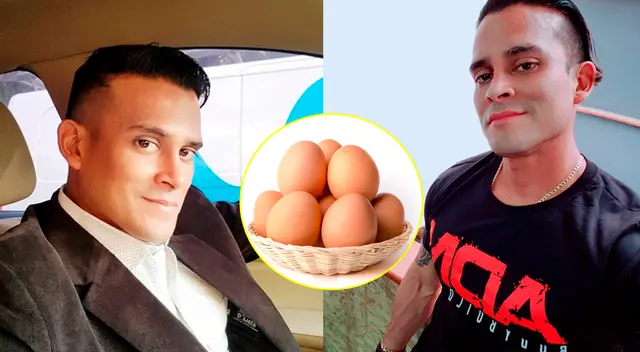 Christian Domínguez cuenta por qué come tantos huevos. Christian Domínguez cuenta por qué come tantos huevos.
