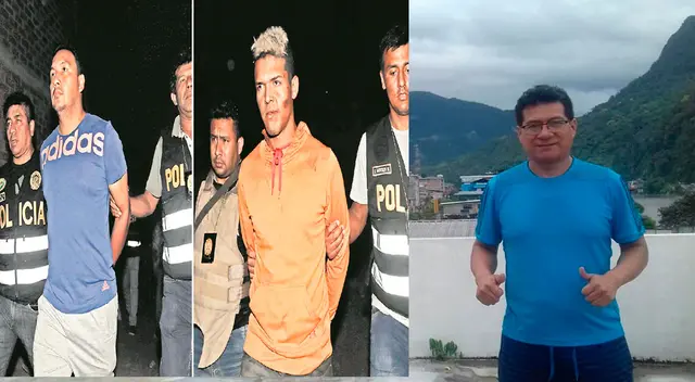 Los detenidos y el policía Los detenidos y el policía