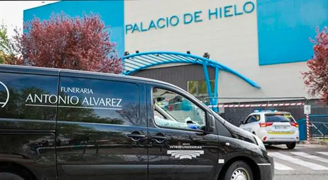 La pista de hielo en España se ha convertido en una morgue La pista de hielo en España se ha convertido en una morgue