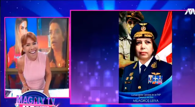 Magaly Medina se ríe de memes de periodista. Magaly Medina se ríe de memes de periodista.