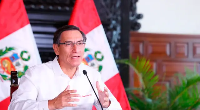 Martín Vizcarra, presidente de la República.