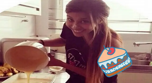 La pareja de Paolo Guerrero enseña a preparar un delicioso pie de mango. La pareja de Paolo Guerrero enseña a preparar un delicioso pie de mango.