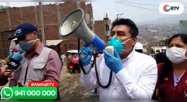 Alcalde de Ate, Edder Cuellar, aseguró que un 15% de los vecinos no cuentan con agua potable.