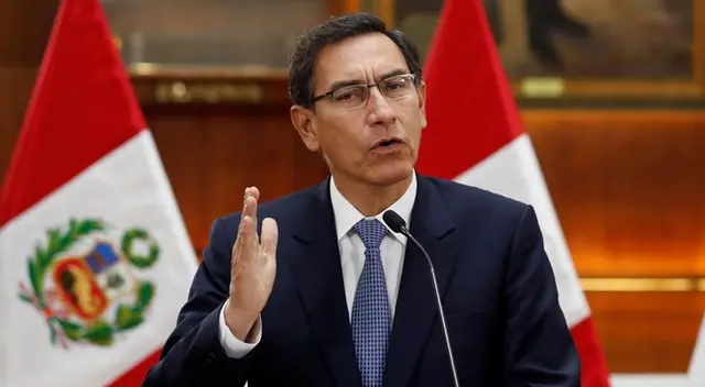 Martín Vizcarra brindó una nueva conferencia de prensa ante casos de coronavirus. Foto: Internet