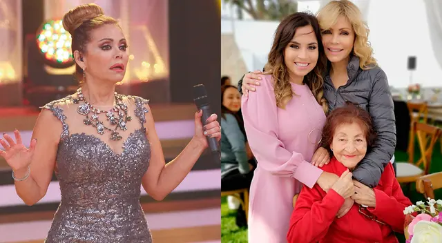 Gisela Valcárcel se quiebra por no ver a su mamá debido a estado de emergencia Gisela Valcárcel se quiebra por no ver a su mamá debido a estado de emergencia