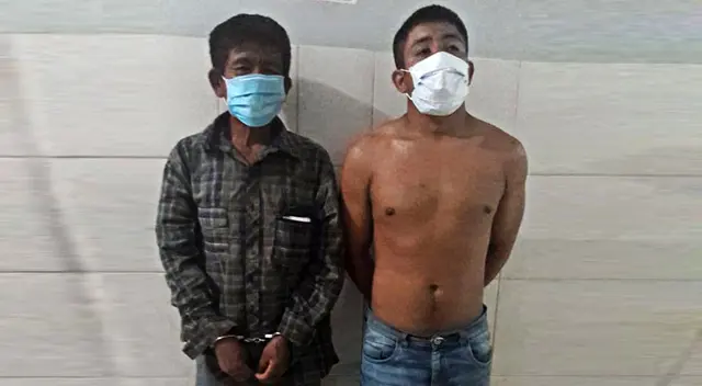 PNP los capturó tras agredir a PNP al no querer acatar el estado de emergencia por la propagación del coronavirus en nuestro país.