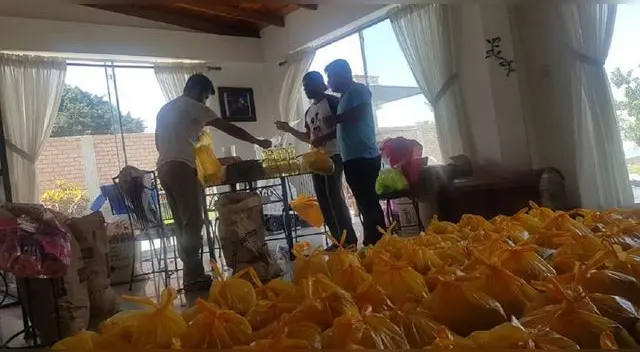 Empresario Yaqoob Mubarak se comprometió ayudar con víveres al pueblo trujillano. Empresario Yaqoob Mubarak se comprometió ayudar con víveres al pueblo trujillano.