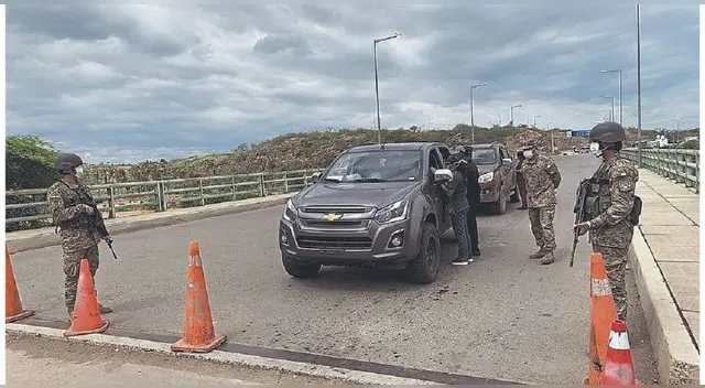 Los detenidos fueron puesto a disposición de la Policía Nacional.