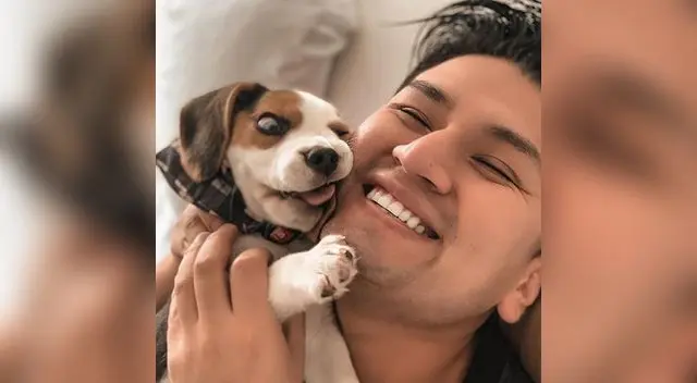 Deyvis Orosco presentó a su tierna mascota en redes. Deyvis Orosco presentó a su tierna mascota en redes.