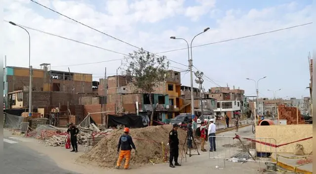 Ministerio de Vivienda se compromete a culminar los trabajos de intervención a las casa afectas por la deflagración del gas de Villa El Salvador.