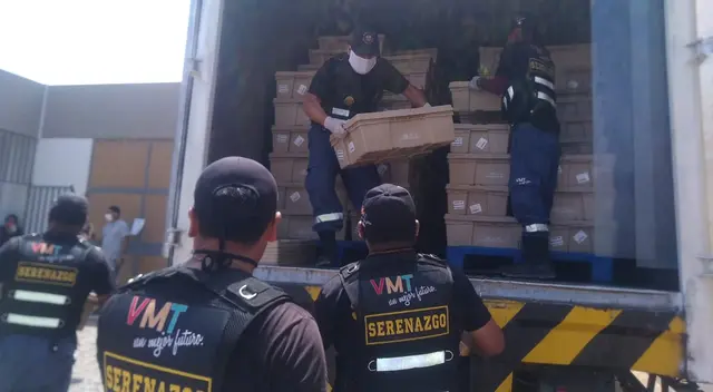 La empresa Avinca fue la encargada de donar estos alimentos. La empresa Avinca fue la encargada de donar estos alimentos.