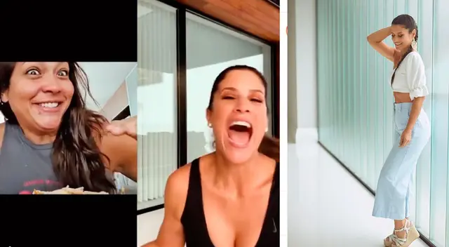 María Pía y Katia Palma juntas en Tik Tok.