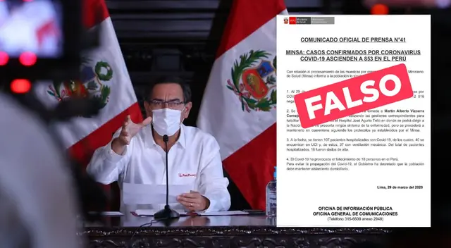Falso comunicado se hizo viral en las últimas horas.