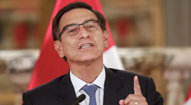 Martín Vizcarra recomiendo ano usar indebidamente el pase de tránsito Martín Vizcarra recomiendo ano usar indebidamente el pase de tránsito