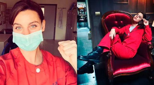 Actriz de 'La casa de papel' ejerce como enfermedad a pacientes con coronavirus Actriz de 'La casa de papel' ejerce como enfermedad a pacientes con coronavirus