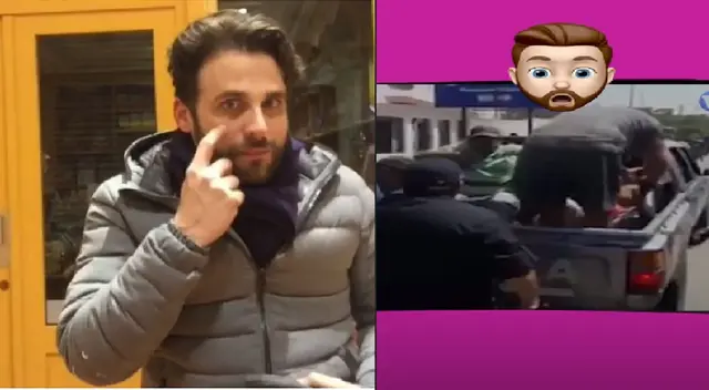 El ex conductor de TV mostró su indignación y compartió video como prueba. El ex conductor de TV mostró su indignación y compartió video como prueba.
