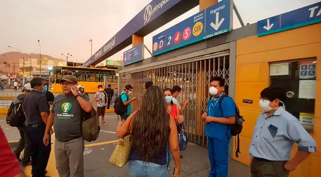 Anuncian nuevos horarios para el servicios de buses del Metropolitano