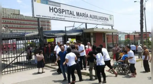 El hospital María Auxiliadora no se encuentra atendiendo a pacientes. El hospital María Auxiliadora no se encuentra atendiendo a pacientes.