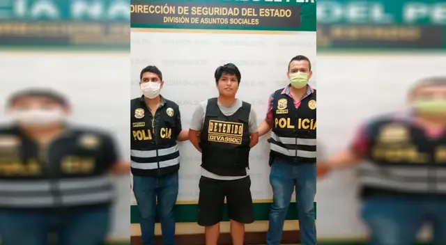 Víctor Camargo Rivera, detenido por la policía. Víctor Camargo Rivera, detenido por la policía.