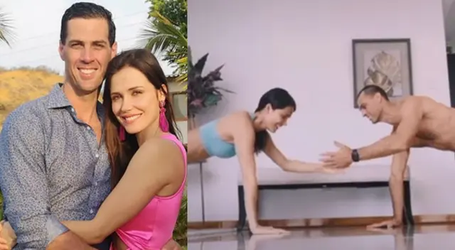 Maju Mantilla y Gustavo Salcedo la pasan juntos y enfocados en su salud.