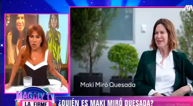 Magaly Medina mostró la vida lujosa de la escritora Maki Miró Quesada.