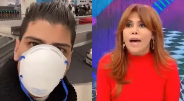 John Kelvin se defendió a capa y espada de Magaly Medina. John Kelvin se defendió a capa y espada de Magaly Medina.