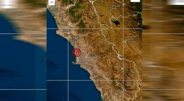 Sismo en Lima.