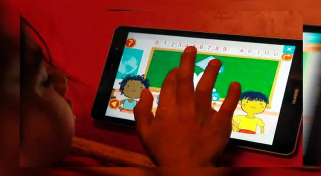 Escolares estudiarán a distancia.