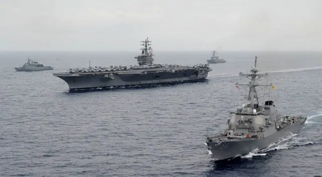 El despliegue militar en Venezuela es una de las mayores acciones EE.UU. desde la invasión a Panamá en 1989.