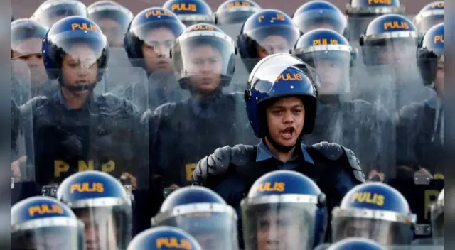 Policía de Filipinas.