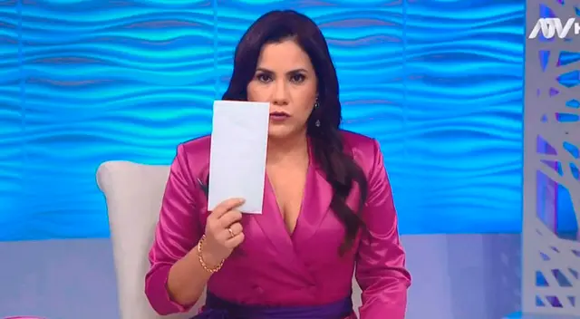 Andrea Llosa revela detalle poco conocido