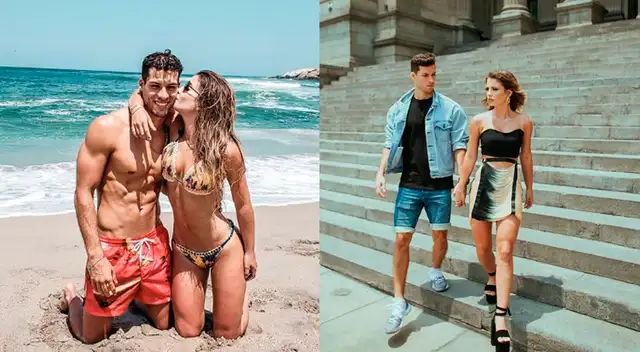 Patricio Parodi y Flavia Laos.