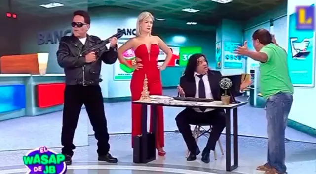 Wasap de JB hace polémica parodia.