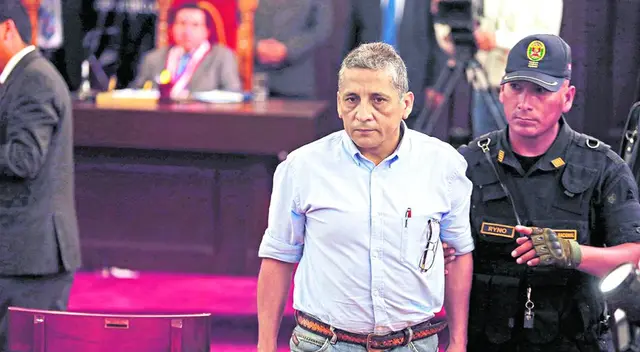 Antauro Humala pide prueba de hisopado para determinar si tiene coronavirus.