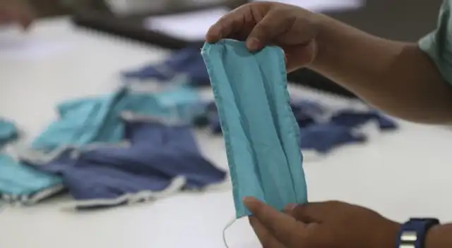 Uso obligatorio de mascarillas al transitar.