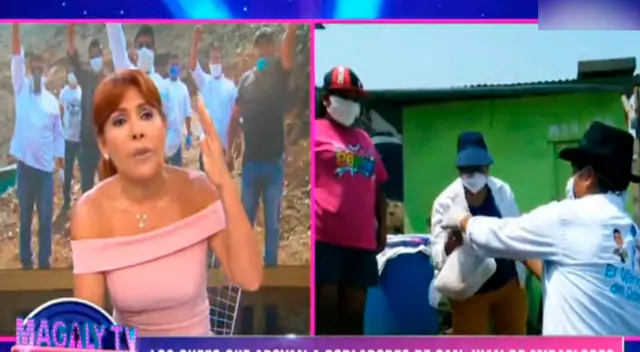 Magaly Medina no pudo evitar emocionarse al conocer estas historias. Magaly Medina no pudo evitar emocionarse al conocer estas historias.