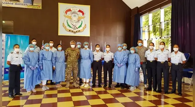 55 alumnos de la FAP fueron los seleccionados para donar sangre.