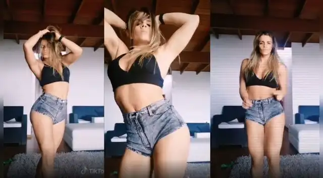 Alejandra Baigorria intentó bailar como Yahaira Plasencia pero no salió como esperaba.