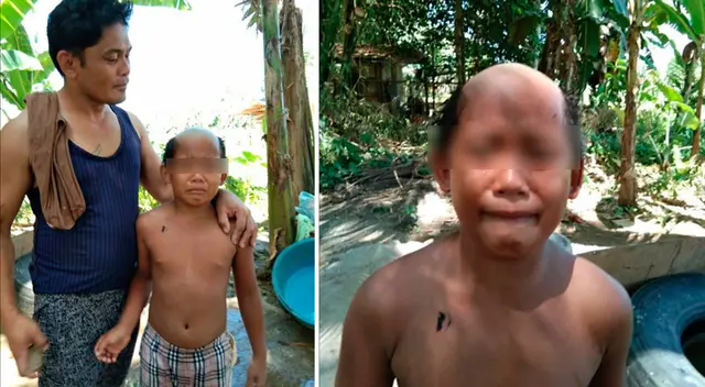 Al parecer el niño le dijo a su padre que no iba a quedarse encerrado en su casa. Al parecer el niño le dijo a su padre que no iba a quedarse encerrado en su casa.