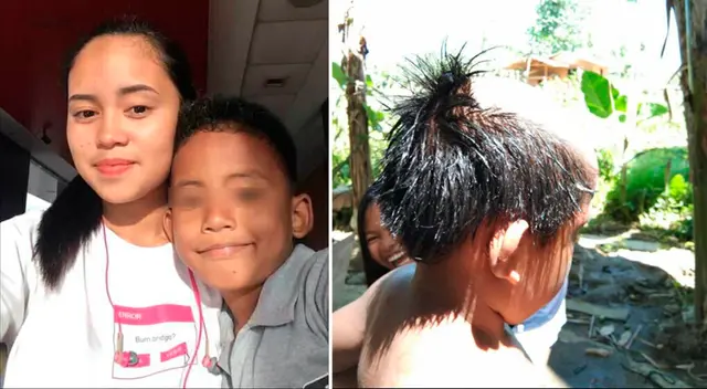 La hermana del menor compartió una imagen de su hermano del antes del cambio de 'look' La hermana del menor compartió una imagen de su hermano del antes del cambio de 'look'