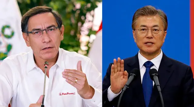 Martín Vizcarra se contactó con el gobierno de Corea del Sur Martín Vizcarra se contactó con el gobierno de Corea del Sur