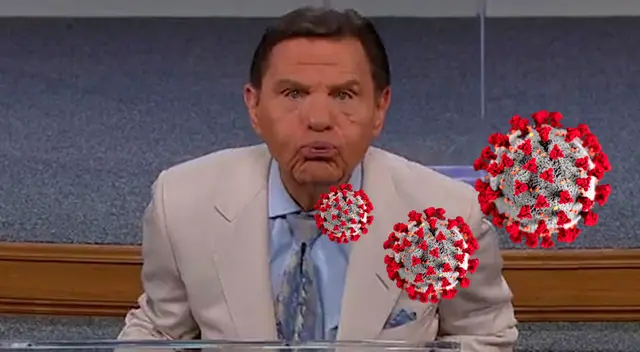 Copeland prometió a sus congregantes que el coronavirus terminaría pronto. Copeland prometió a sus congregantes que el coronavirus terminaría pronto.