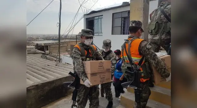 Familias del asentamiento humano Villa Hermosa de Comas recibieron desayunos gratuitos. Familias del asentamiento humano Villa Hermosa de Comas recibieron desayunos gratuitos.