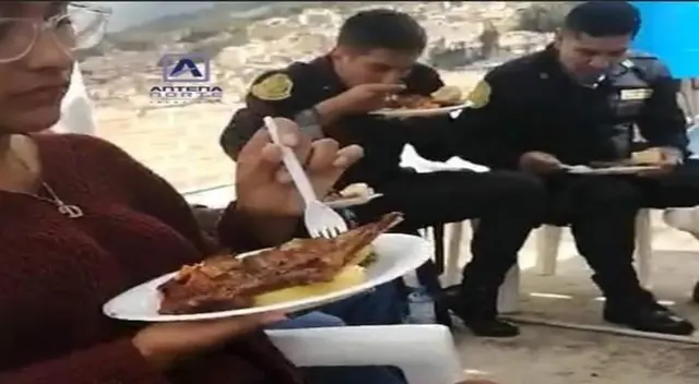 Fiscalía Militar Policial pide prisión para nueve policías que bebieron y comieron parrillada durante el estado de emergencia Fiscalía Militar Policial pide prisión para nueve policías que bebieron y comieron parrillada durante el estado de emergencia