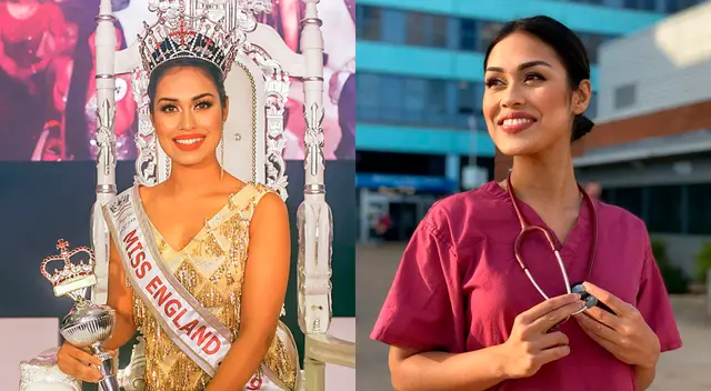 Reina de belleza deja su corona para trabajar como doctora