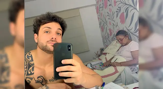 Nicola Porcella demuestra como vive su cuarentena. Nicola Porcella demuestra como vive su cuarentena.