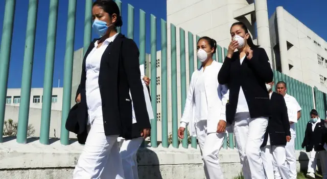 La enfermera pidió el apoyo de la ciudadanía durante la pandemia.