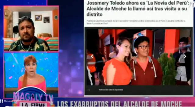 Defiende a Jossmery Toledo.
